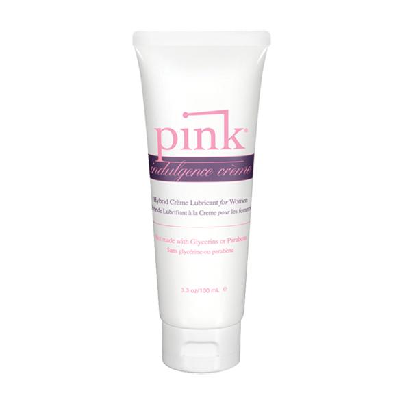 glijmiddel hybride op waterbasis van pink met verzorging indulgence mail female 