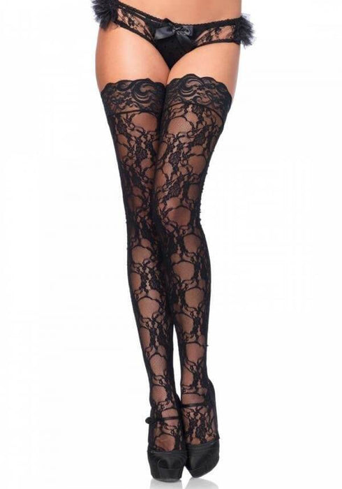 Leg Avenue | Floral lace stay-up - Mail & Female