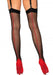 Leg Avenue | Two tone sheer backseam stockings - Mail & Female