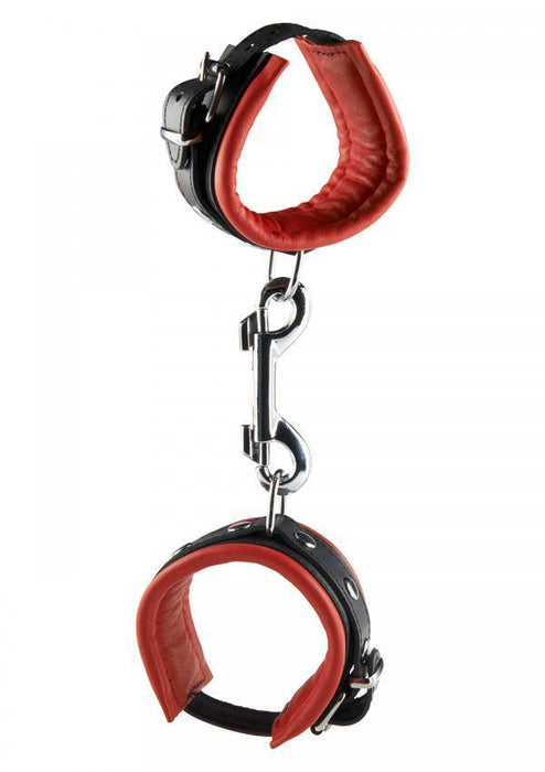 Leather | luxe hand cuffs | 5 cm