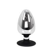 Big steel plug | anal plug with suction cup - Mail & Female