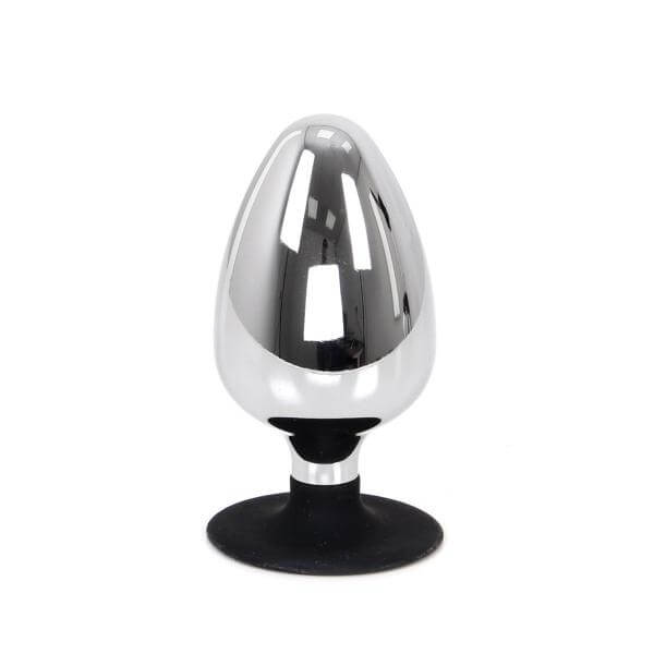 Big steel plug | anal plug with suction cup - Mail & Female