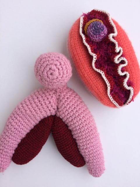 House of Daan | Crochet Clitoris - Mail & Female