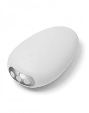 Je Joue Mimi siliconen vibrator voor in de hand in wit