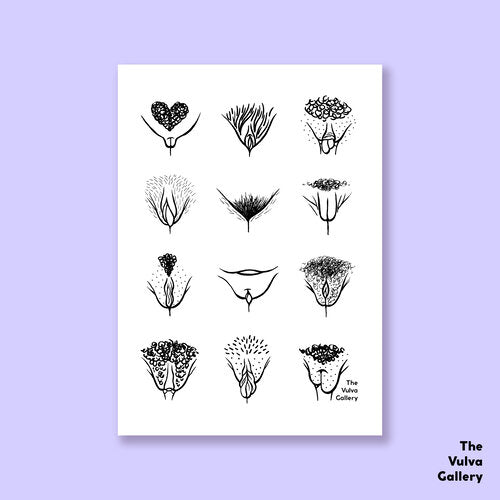The Vulva Gallery | temporary tattoos