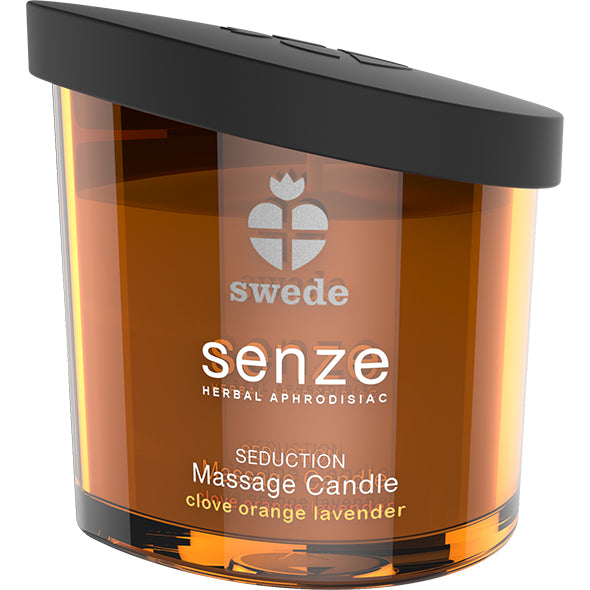 Sweden | Sense | Seduction Massage Candle Clove Orange Lavender