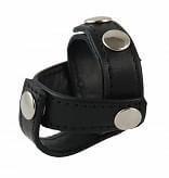 Leather cock & balls strap - Mail & Female