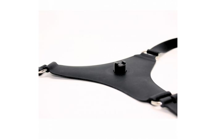 Smooth | Strap-on belt with dildo | Silicone
