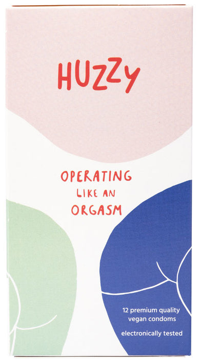 Huzzy Vegane Kondome | 12 Stück