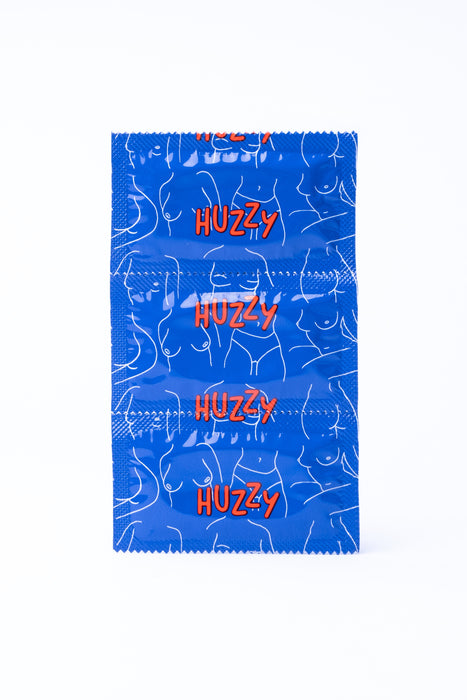 Huzzy Vegan Condoms | 12 pieces