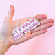 The Vulva Gallery | keychain | vulva not vagina