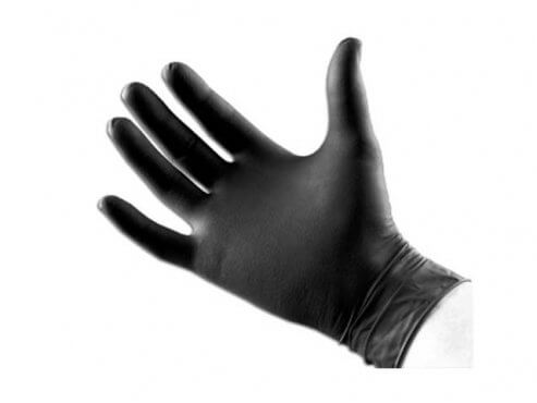 Latex handschoenen voor veilig en glad spelen in combinatie met siliconen glijmiddel