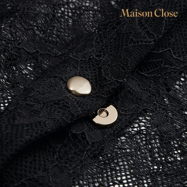 Maison Close | Le Petit Secret | kanten slip met halter