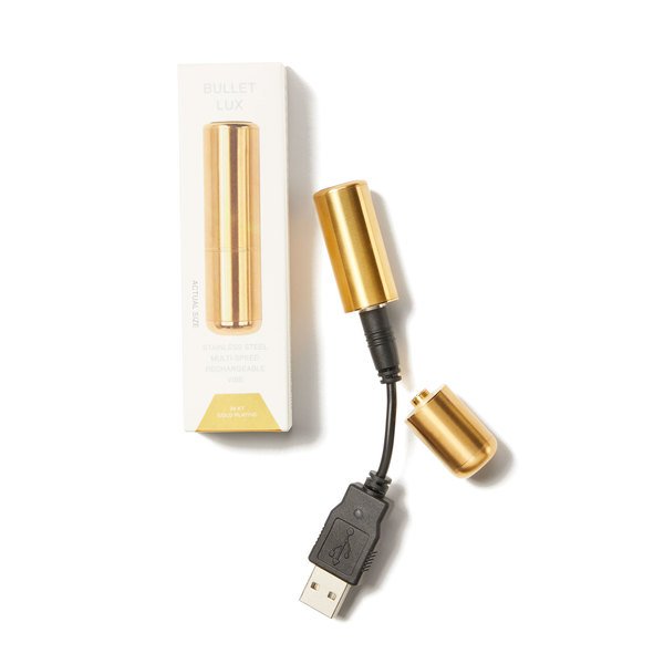 Crave | Gold | rechargeable bullet vibrator