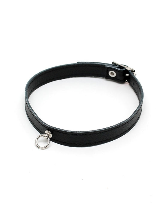 Narrow leather collar | collar