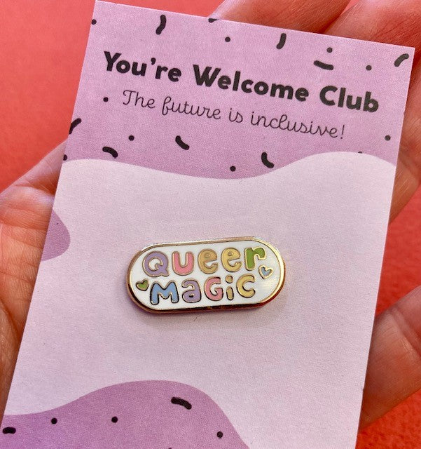 Du bist Willkommen Club | Queere Zaubernadel
