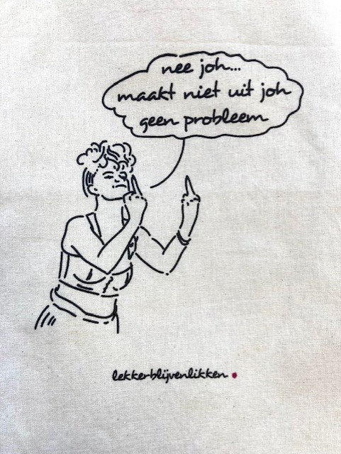 Lekker Blijven Likken | tote bag