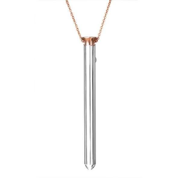 CRAVE | Vesper vibrator necklace | rose gold - Mail & Female